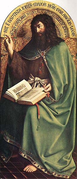 Jan Van Eyck St John the Baptist